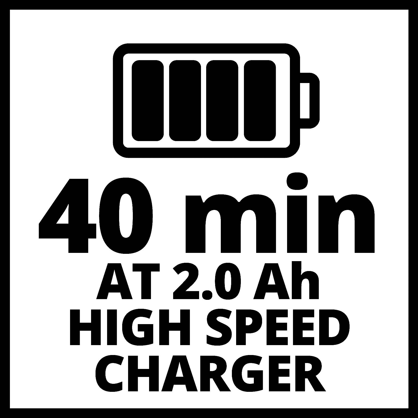 Symbol image for Einhell 4512040 Power X-Change PXC Starter Kit 18V 2Ah Tool battery and charger 18 V 2 Ah Li-ion