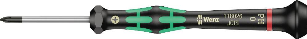 Wera 2050 05118026001 Electrical & precision engineering Phillips screwdriver PH 0 Blade length: 40 mm