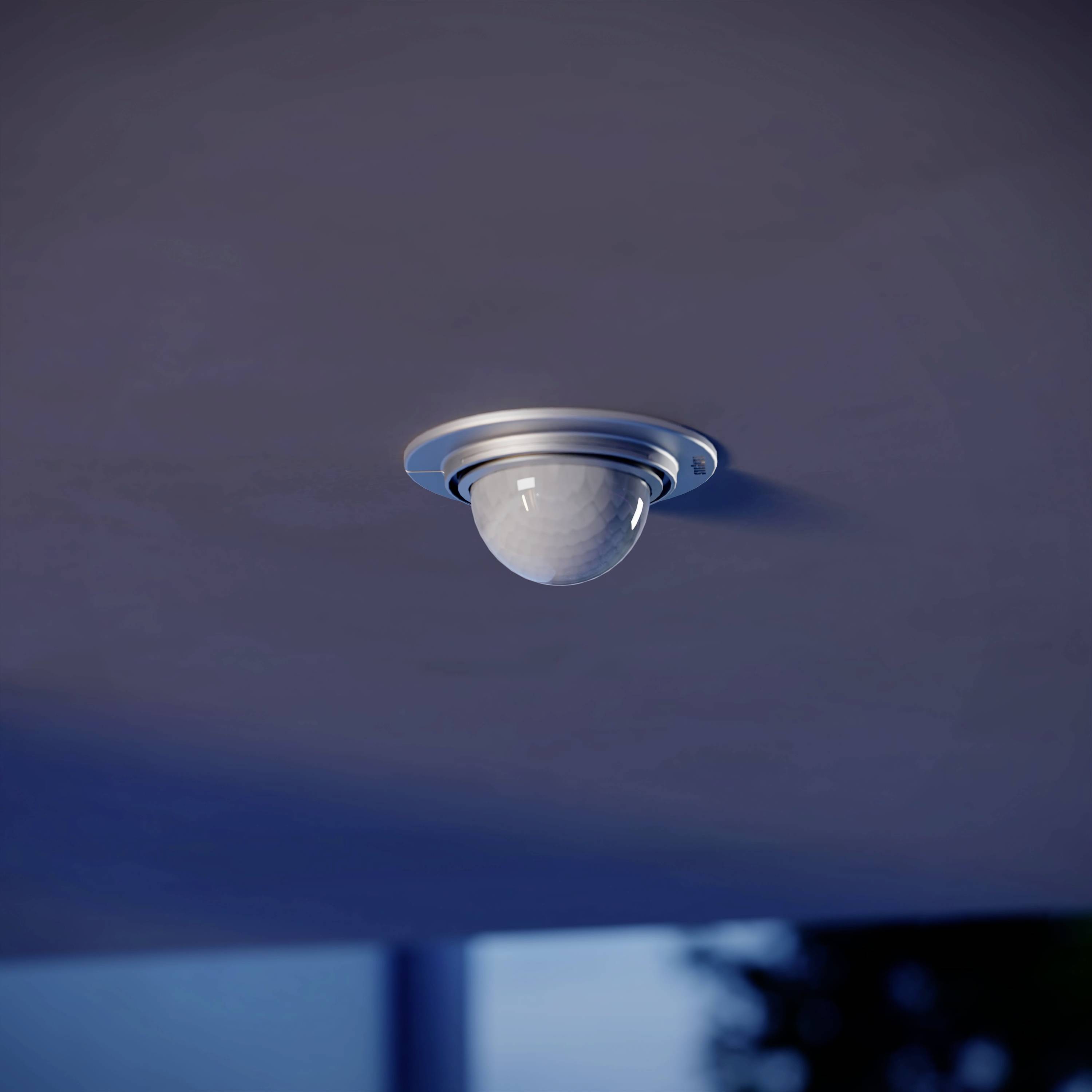 Steinel 034917 Ceiling PIR motion detector 360 ° Inox finish IP54-1