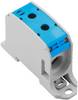 Weidmüller 2502660000 Continuity 25.50 mm Screws Blue 2 pc(s)