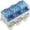 Weidmüller 2518340000 Distribution block 94.5 mm Screws Grey, Blue 1 pc(s) Piece