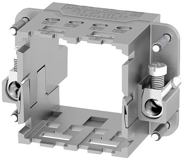 Rock Star ® MODU plug, frame HDC MF 6B BA Weidmüller Content: 1 pc(s) Frame