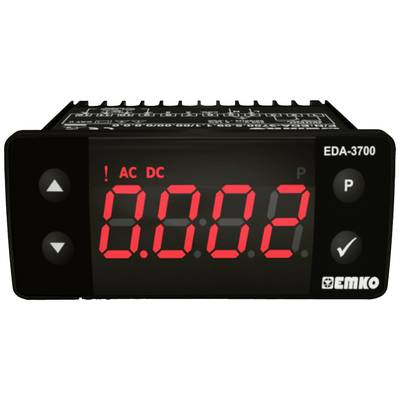 Digital display device with red LED display shows the value '0.002'. Control buttons are located on the side and the label reads 'EDA-3700'.