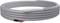 Grey heating cable with visible red and white internal conductors at one end, used for heating applications.