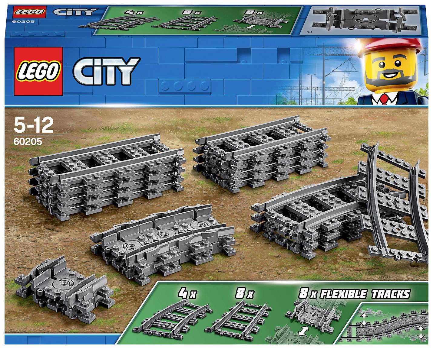 60205 LEGO® CITY Rails