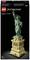 LEGO Architecture Model of the Statue of Liberty. Set 21042, recommended for ages 16 and up. Displays detailed representation of the statue.