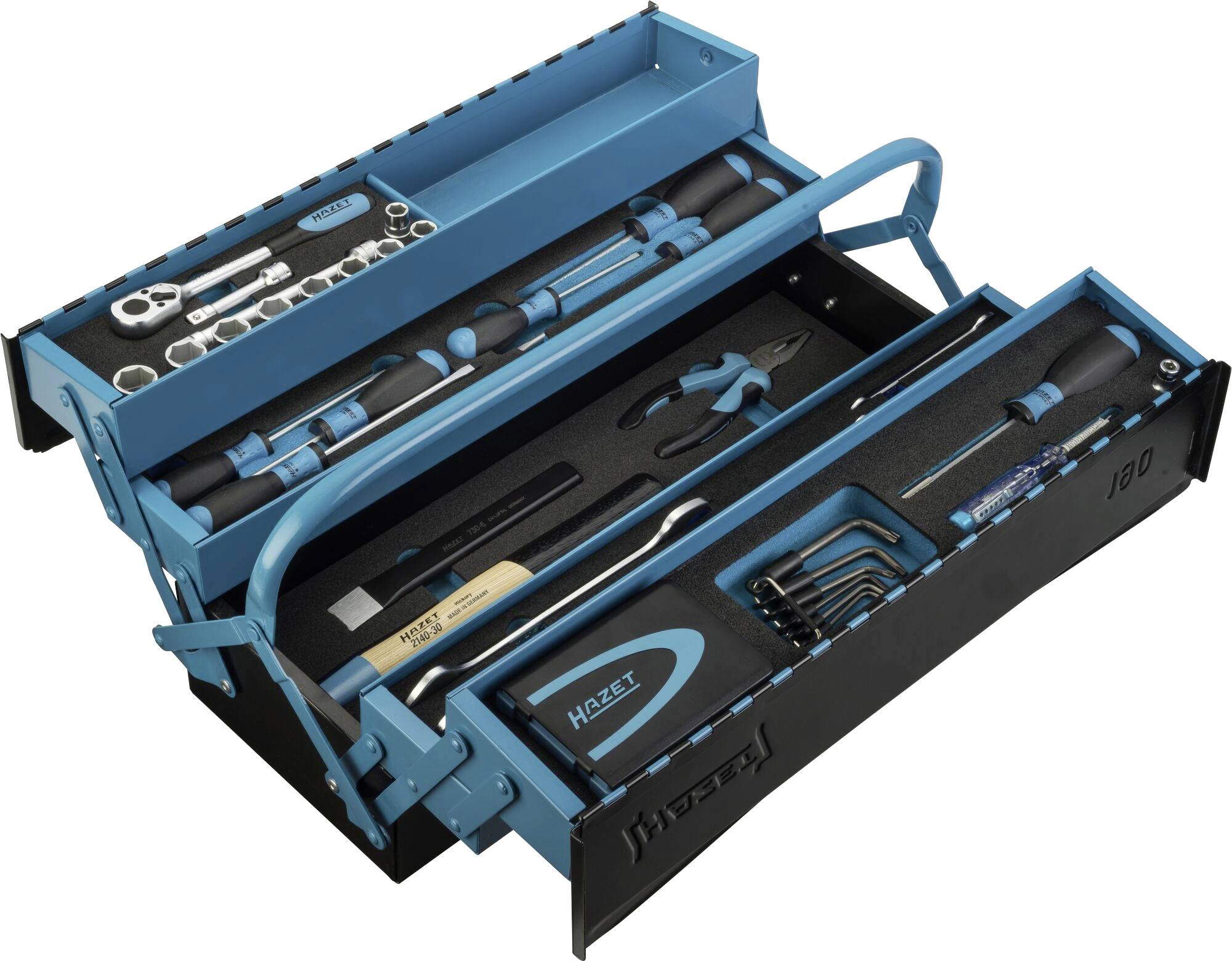 Hazet 190/79 HAZET Tool box (+ tools)