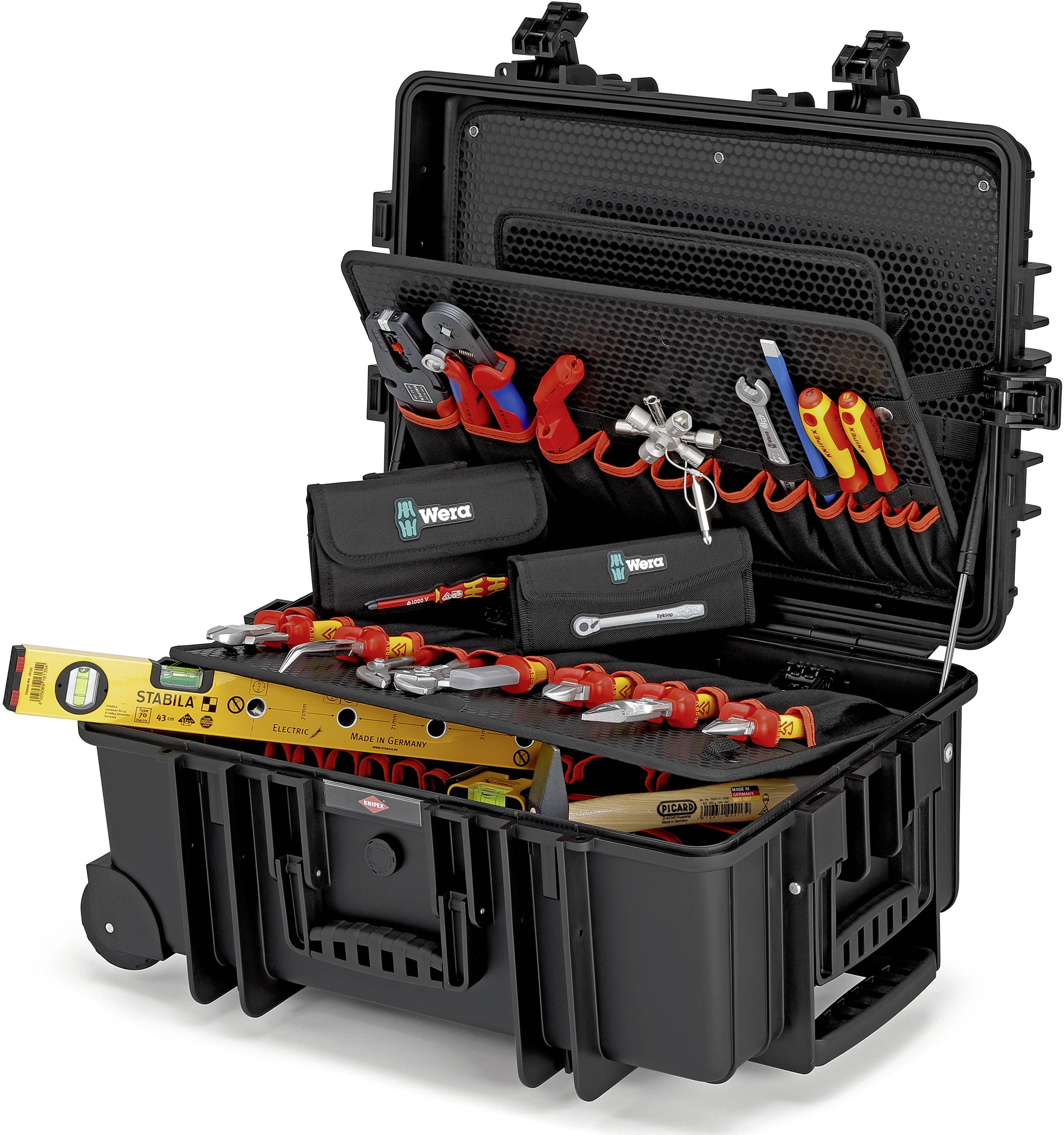 Knipex Robust 45 Elektro 00 21 37 Electrical contractors Tool box