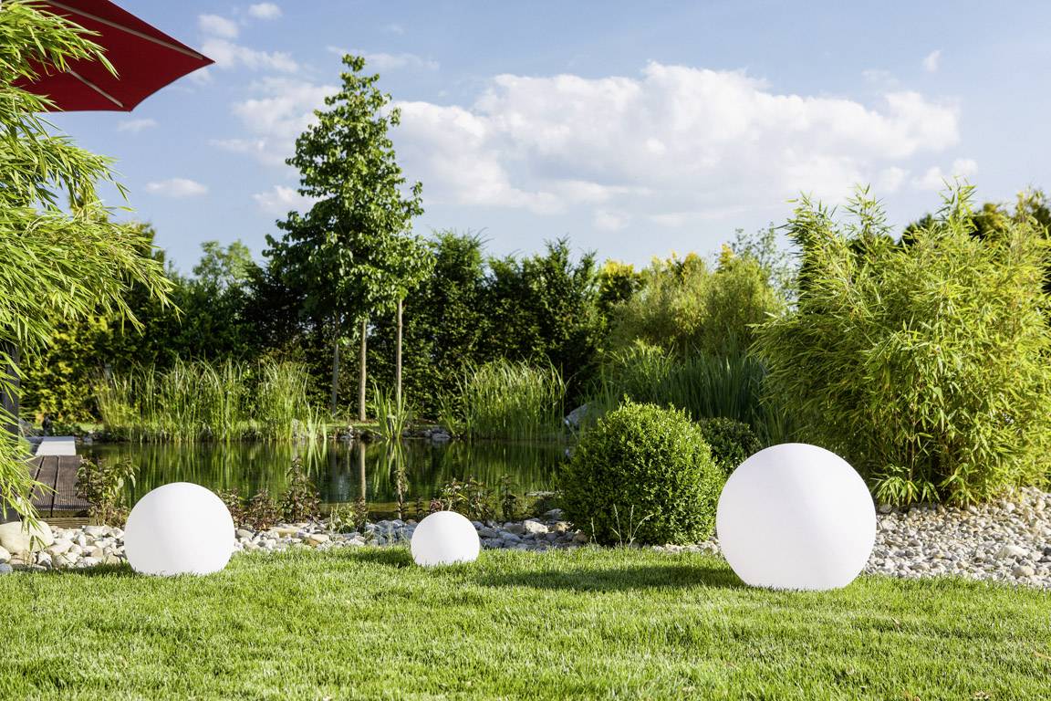 Solar garden light Sphere (Ø) 40 cm LED (monochrome) 9.6 W N/A