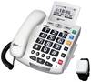 Geemarc Pack SERENTIES Corded Big Button Wrist-worn personal alarm Backlit White