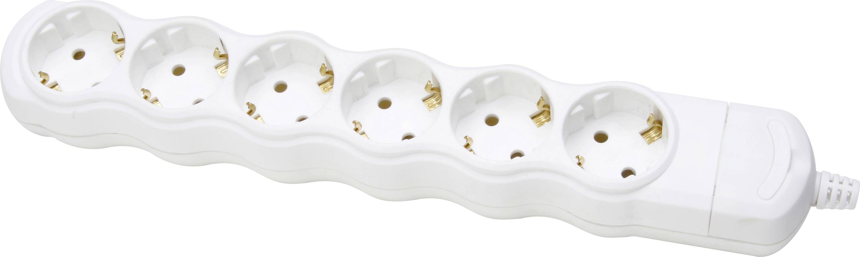 Kopp 129401009 Power strip 6x White 1 pc(s)