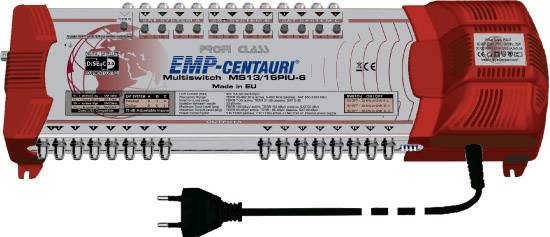 EMP-Centauri MS13/16-PIU DiSEqC switch 17 (16 SAT/1 terrestrial) 12-0