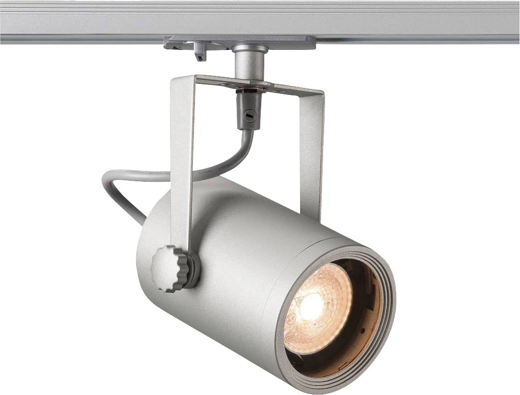 SLV Euro Spot 143814 High voltage mounting rail light GU10 Silver-grey