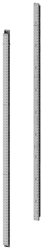 Two silver metal rulers, one positioned horizontally, one vertically, with millimetre and centimetre scales along the edges.