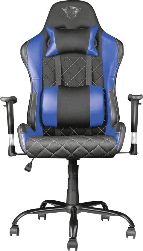 trust gxt 707r resto gaming chair blue