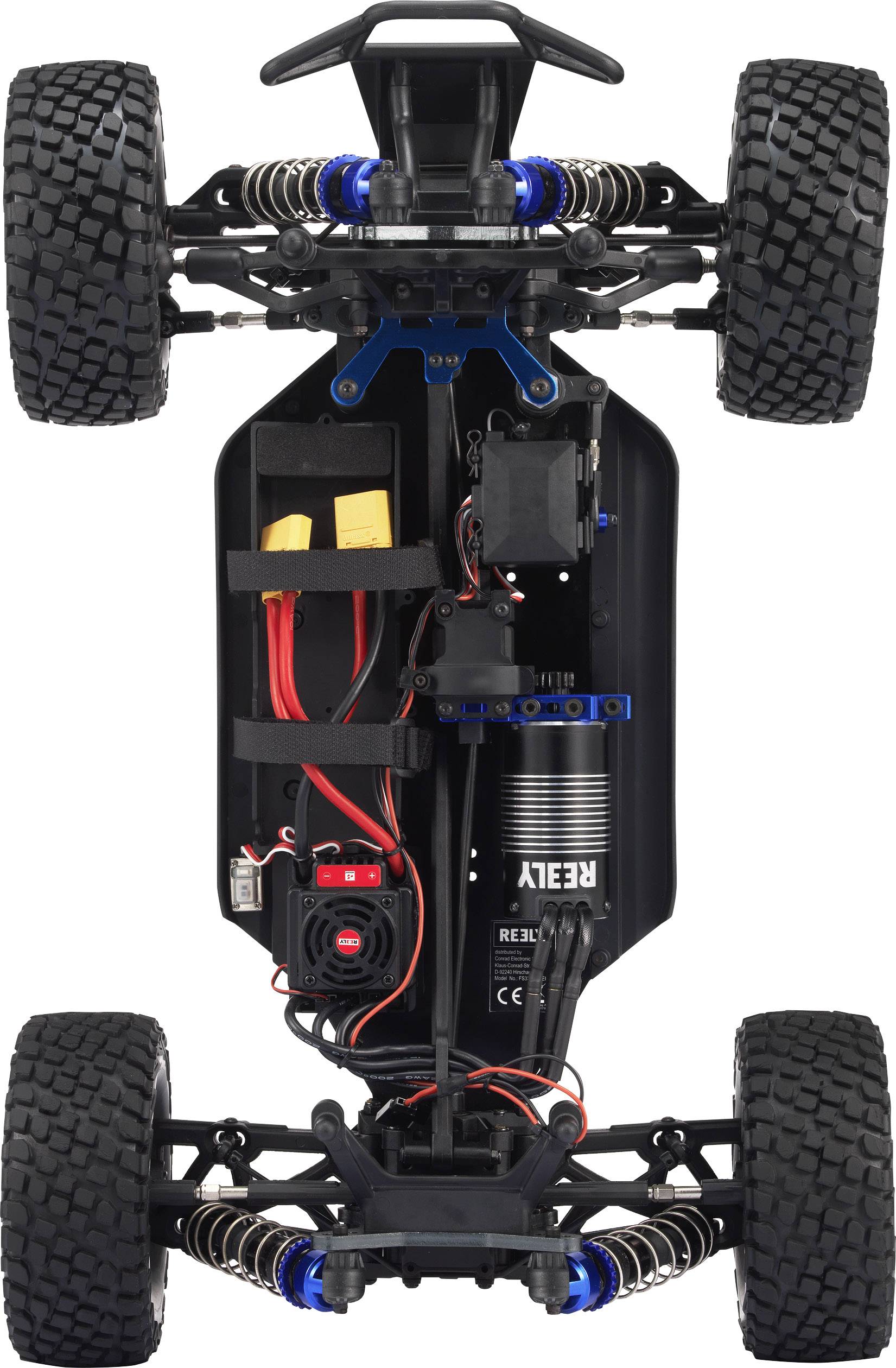 Reely Raptor 6S Brushless 1:8 RC model car Electric Buggy 4WD RtR 2,4 GHz