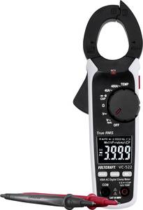 VOLTCRAFT VC-522 Clamp meter  Digital  CAT III 600 V Display (counts): 4000