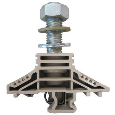 'Profile assembly' with bolt, nut and washers, shows industrial fastening solution.