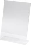 Sigel Table Stand TA 210 DIN A4 213 x 302 mm L-Shape Arcyl crystal clear