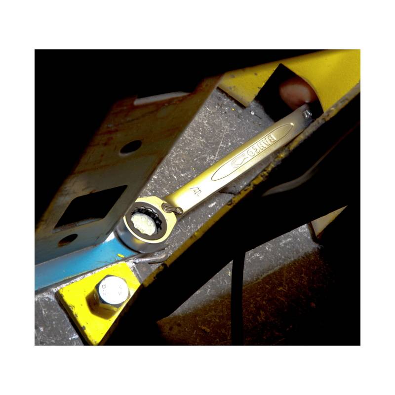 Bahco 1RM-13 neu Ratcheting crowfoot wrench Spanner size (metric) 13 mm-3