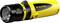 A yellow and black LED torch with 'Ledlenser EX7' written on the casing.