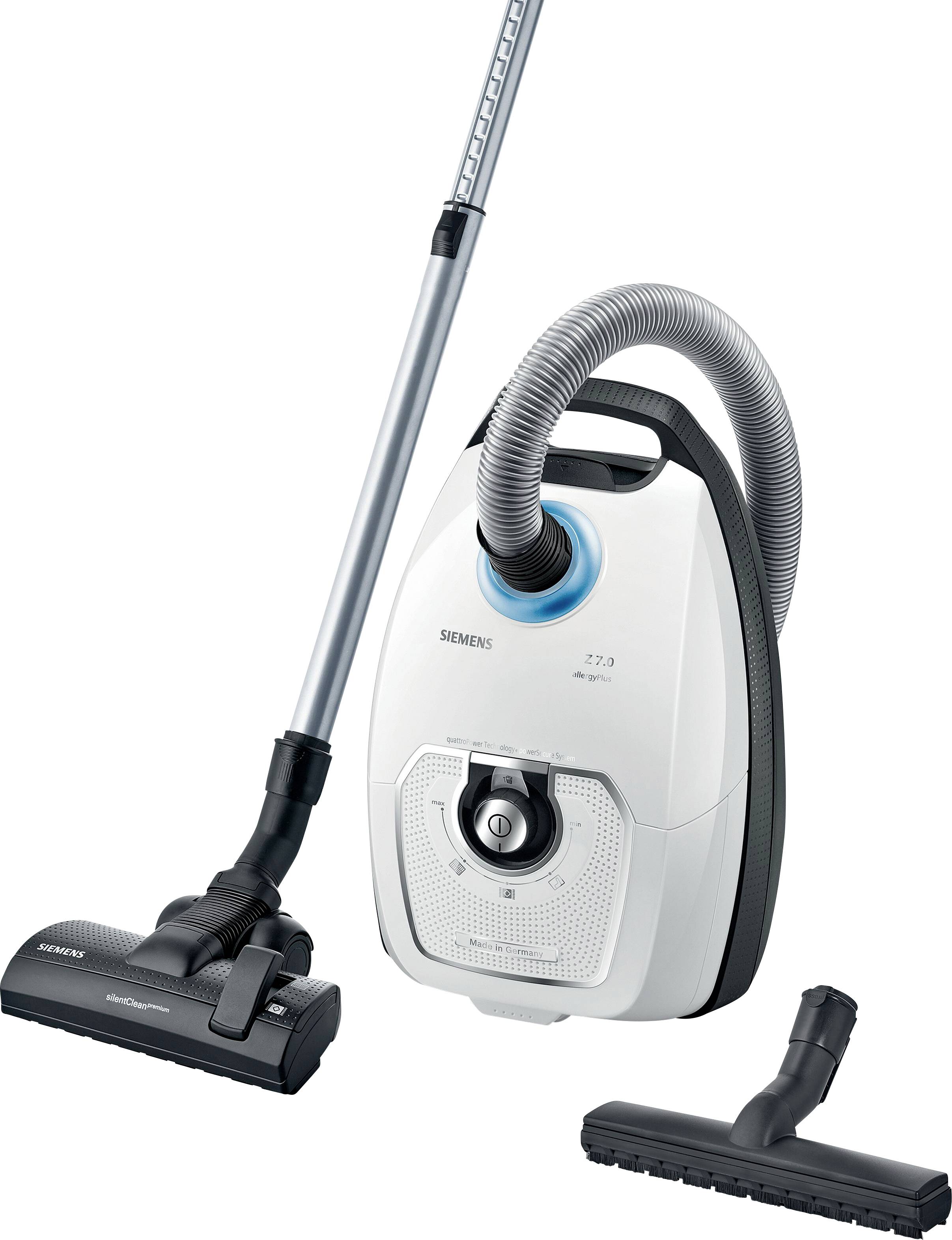 Siemens Hausgeraete VSZ7442S Vacuum cleaner 650 W Incl. dust bags