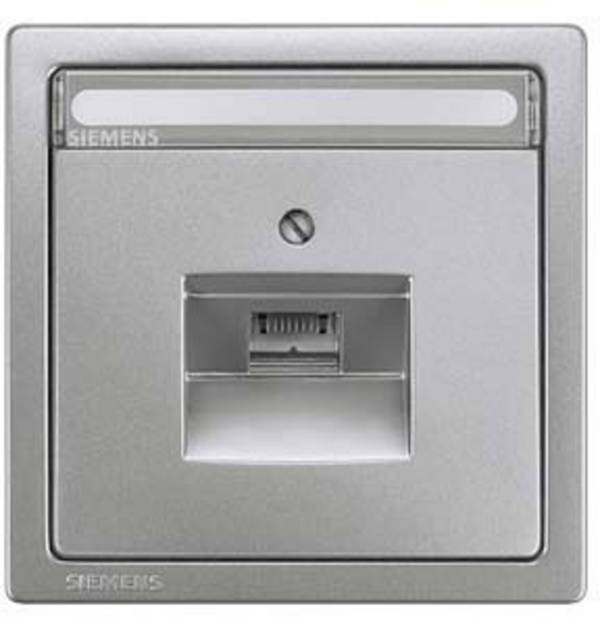 Siemens Switch product range  Cover Marking field DELTA style Platinum 5TG13951 1 pc(s)
