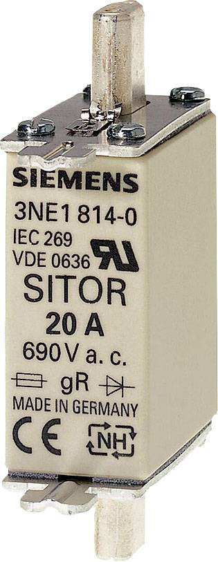 Siemens 3NE18150 Fuse holder inset Fuse size = 0 25 A 690 V 1 pc(s)