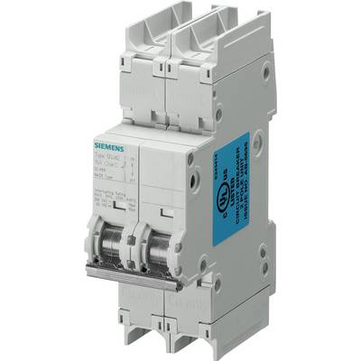 'Siemens protective circuit breaker, Type B6 A/C, 125/250 Volt, 30/40A. Suitable for alternating current with identification and technical details.'