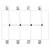 A technical drawing shows four rectangular fields stacked on top of each other, separated by lines, with numbers ranging from 51 to 82.