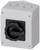 A grey enclosure with a large, black rotary switch at the front, set to 'Off'. Suitable for industrial applications.
