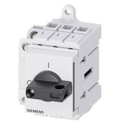 Siemens switch; white with grey lever for controlling electrical circuits, wall-mountable.