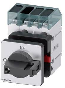 A two-stage switch with 'ON' and 'OFF' labels, a black lever and a transparent cover, used in electrical circuits.