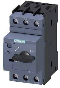 Siemens 3RV2021-1HA10 Circuit breaker 1 pc(s) Adjustment range (amperage): 5.5 - 8 A Switching voltage (max.): 690 V AC (W x H x D) 45 x 97 x 97 mm