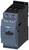 Electric motor protection switch from Siemens in the Sirius series with rotary switch and test button, suitable for industrial applications.