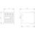 Technical drawing of an electrical relay with dimensions: 36 x 41.5 mm front view, 52.6 x 47.7 mm side view.