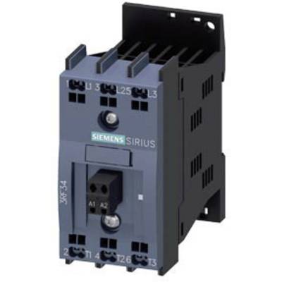 'Siemens Sirius Contactor', an electrical switching device, shows connections and labels for control and load circuits.