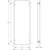 Technical drawing of a rectangular metal component. Dimensions are 350 mm and 50 mm in width, with drilled holes and mounting points.
