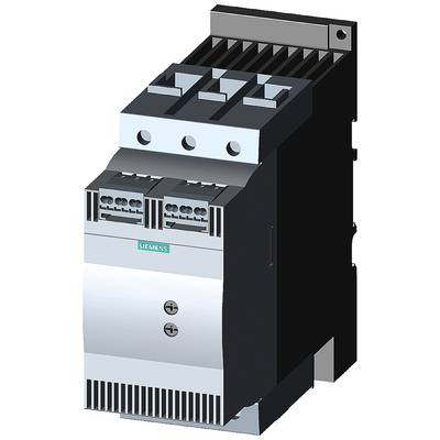 A Siemens electric switchgear for machine control; silver/black, vertically positioned with ventilation slots at the top.