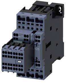A black electrical relay with multiple terminal connections, suitable for use in industrial control systems.