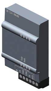 Electronic component in a housing with multiple connection terminals, possibly for control or communication purposes.