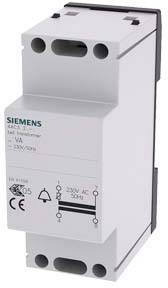 Siemens 4AC32140 Bell transformer 8 V, 12 V, 24 V 2 A
