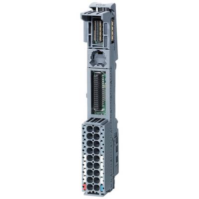 Grey electronic module with multiple connections at the top and bottom, commonly used in industrial automation systems.<br><br>(Note: The translation is already in British English, so no changes were necessary.)
