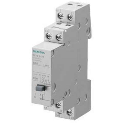'Siemens contactor, Model 3RT1427-1, 10A, with screw terminals and circuit diagram symbols on the front.'
