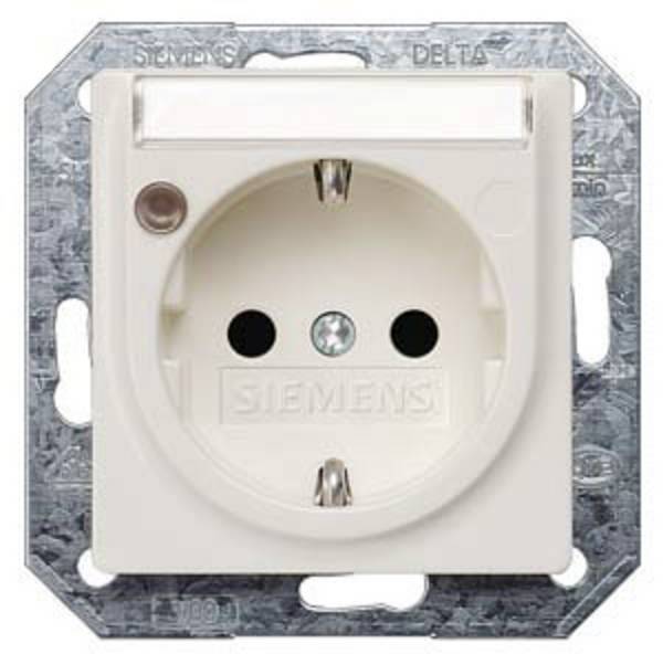 Siemens Switch product range   PG socket Delta White 5UB1524 1 pc(s)