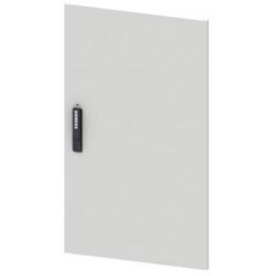 Grey rectangle with a small black element in the left centre, possibly a recording device.