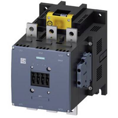 Industrial electrical component with three terminals at the top and a yellow element. The text 'Siemens' is visible at the front.