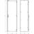 Two views of a rectangular control cabinet with handles, dimensions: 2000 mm high, 638 mm wide, 363 mm deep.