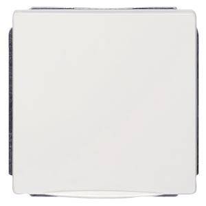 A white light switch against a neutral background.