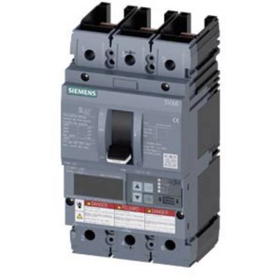 A Siemens circuit breaker, model '3VA6', in grey colour. Suitable for use in electrical control cabinets.
